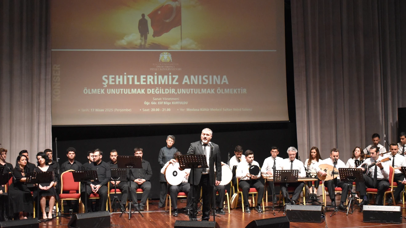 Dilek Sabancı Devlet Konservatuvarından şehitler anısına anlamlı konser